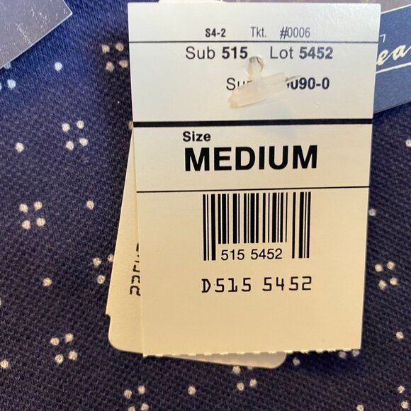 Van Heusen 417 Mens Polo Shirt Medium Over Easy Polo Shirt Navy Blue New With Ta - Picture 6 of 10